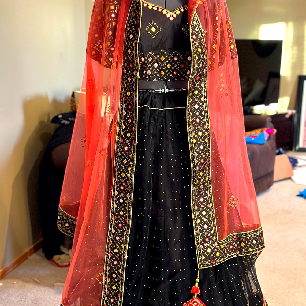 Black party dress